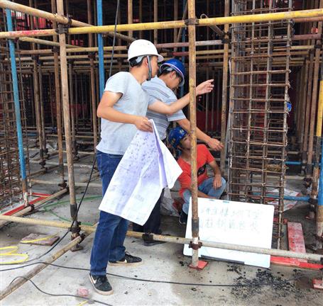 桂華分公司：堅(jiān)守崗位，端午節(jié)建設(shè)工地不停歇
