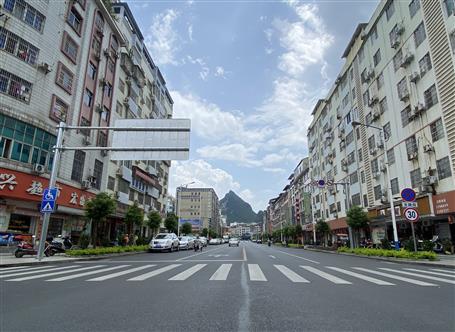 桂金分公司承建的河池市金城江城區(qū)金福路通過聯(lián)合復驗