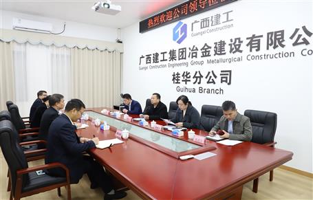 覃振華到桂華分公司調(diào)研指導(dǎo)工作