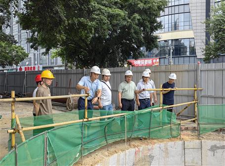 韋克雪到基礎(chǔ)分公司項(xiàng)目開(kāi)展第三季度安全生產(chǎn)質(zhì)量綜合大檢查暨“中秋節(jié)”“國(guó)慶節(jié)”前安全生產(chǎn)專項(xiàng)檢查